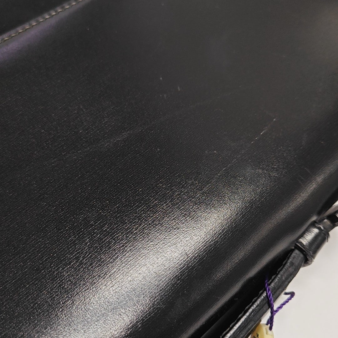 Calfskin Clutch Black