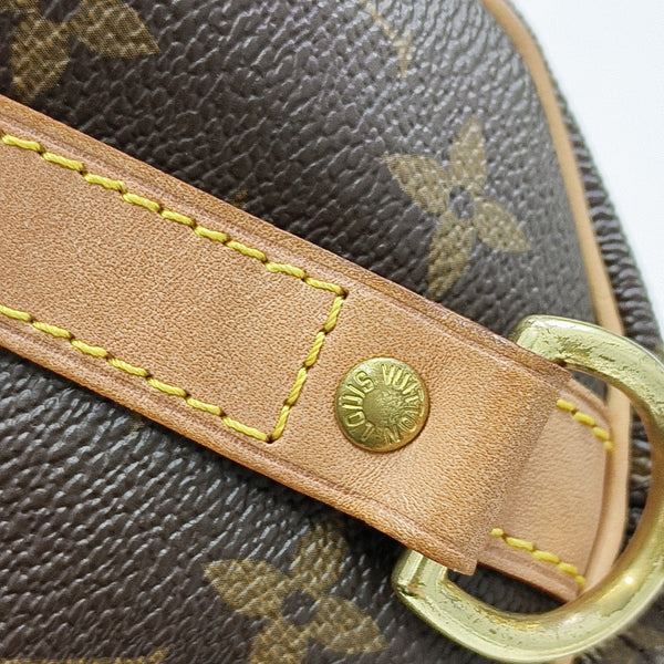 SPEEDY 25 Monogram Coated Canvas Brown