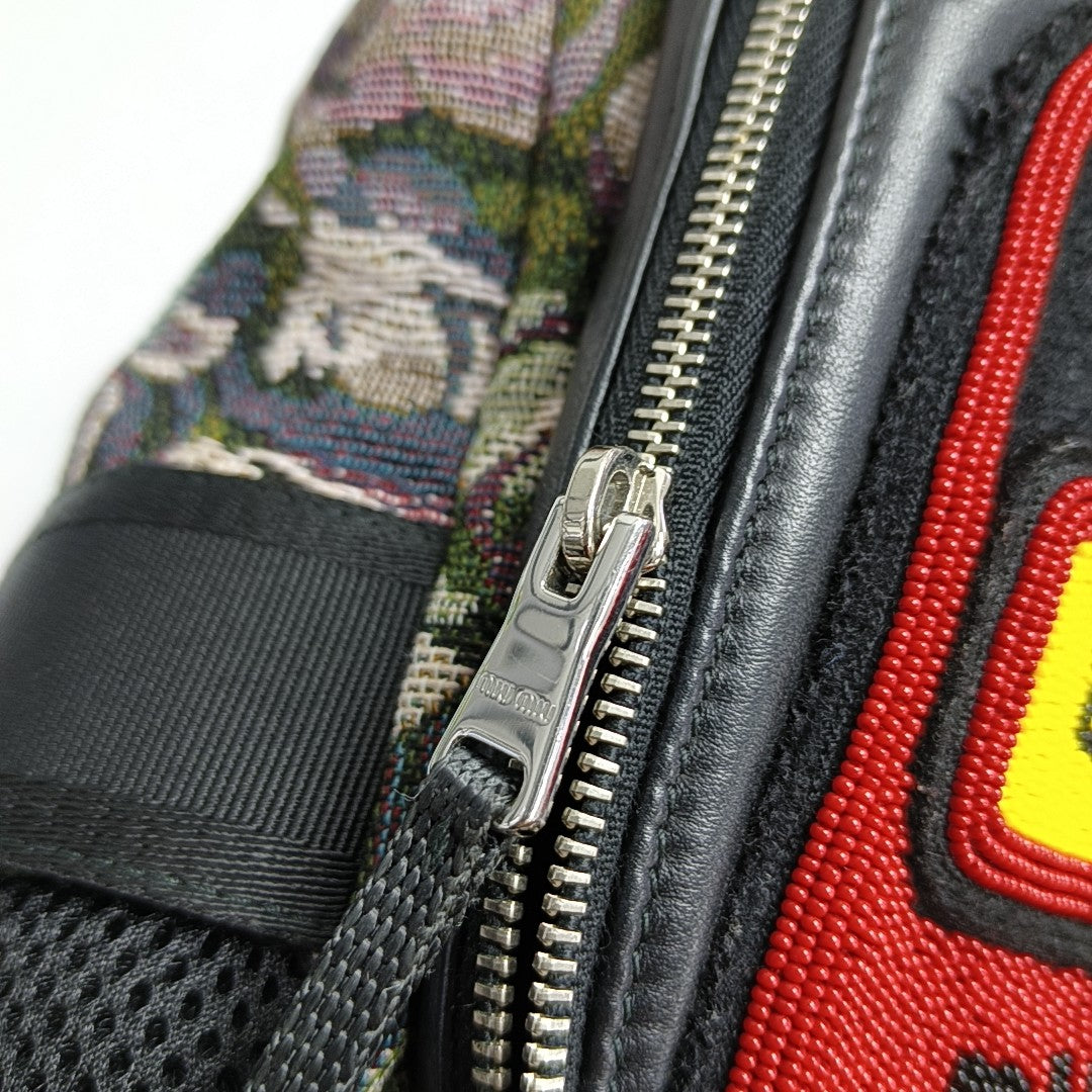 Fabric Backpack Black