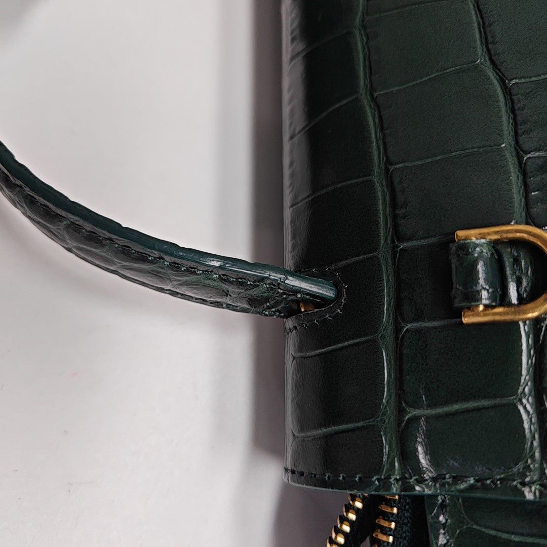 BELT Nano Calfskin Green