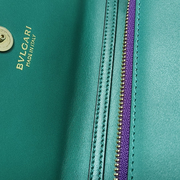 SERPENTI FOREVER Quilted Calfskin Green