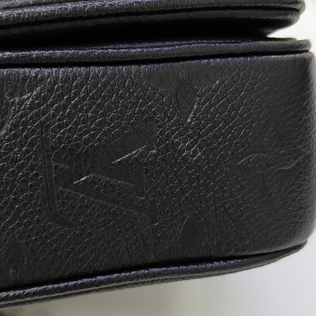 MARCEAU Monogram Calfskin Black