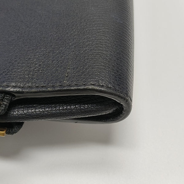 Calfskin Shoulder Bag Black