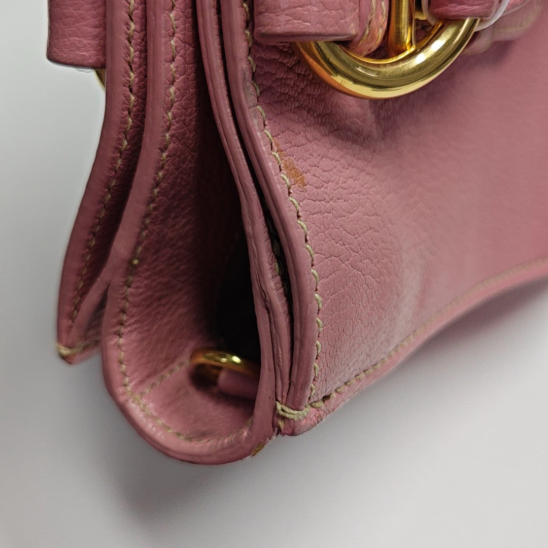Calfskin Tote Bag Pink