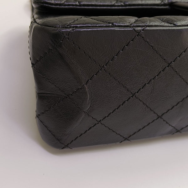 2.55 227 (jumbo) Quilted Calfskin Black