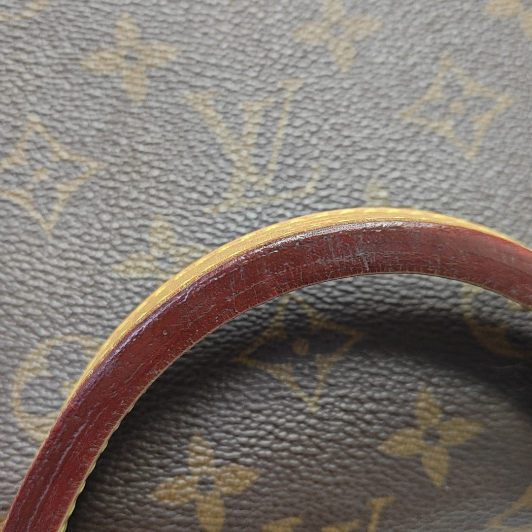 CLUNY PM Monogram Coated Canvas Brown