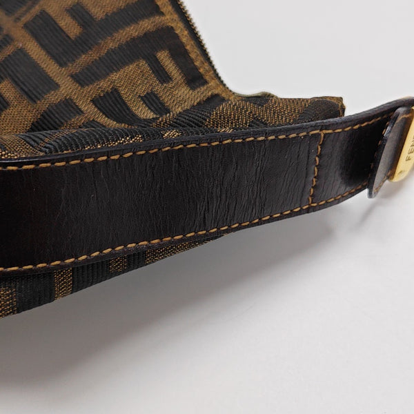 Canvas Top Handle Bag Brown