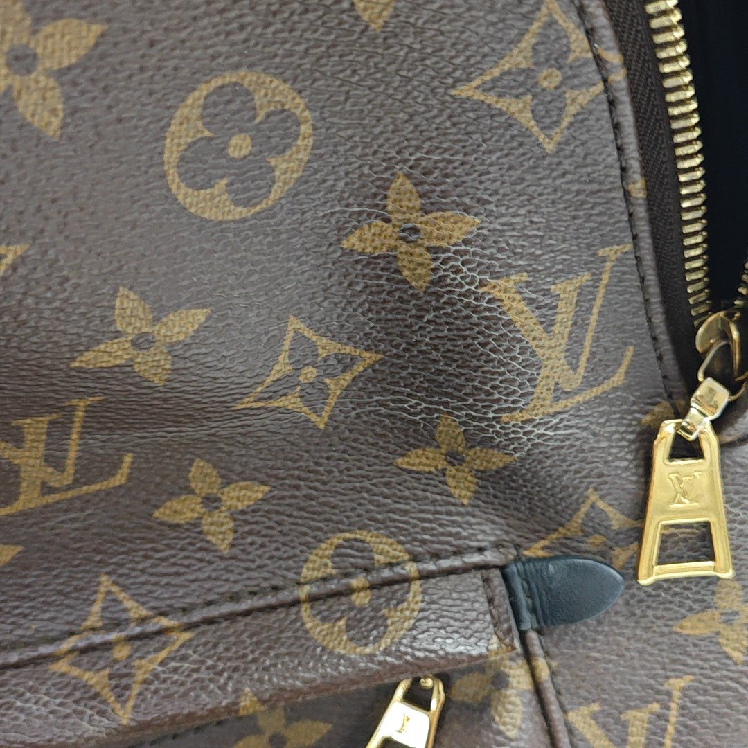 PALM SPRINGS MM Monogram Coated Canvas Brown