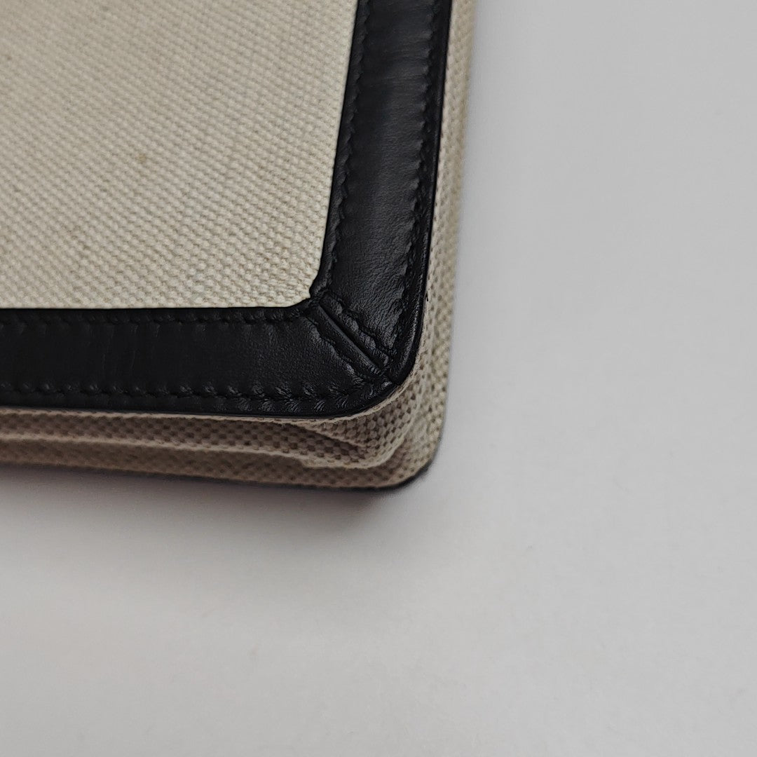 Navy Medium Fabric White