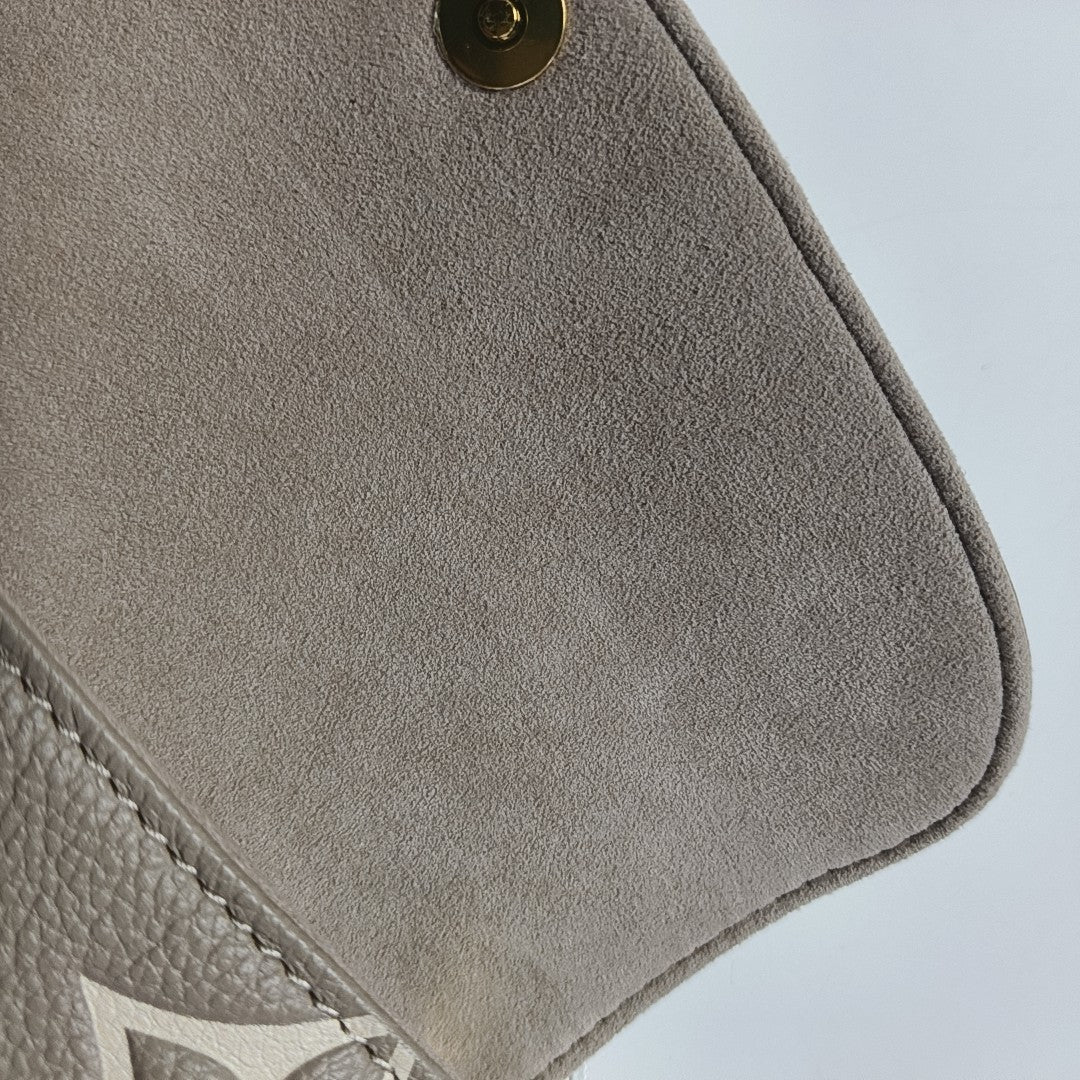 IVY Monogram Calfskin Gray
