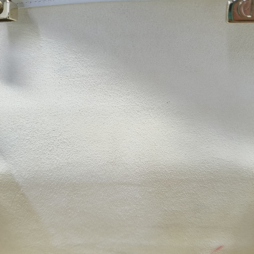 Diorcamp Small Calfskin White