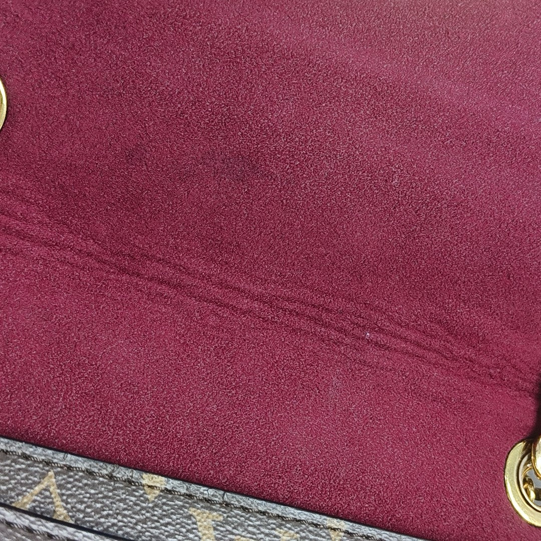 PASSY Monogram Coated Canvas Brown
