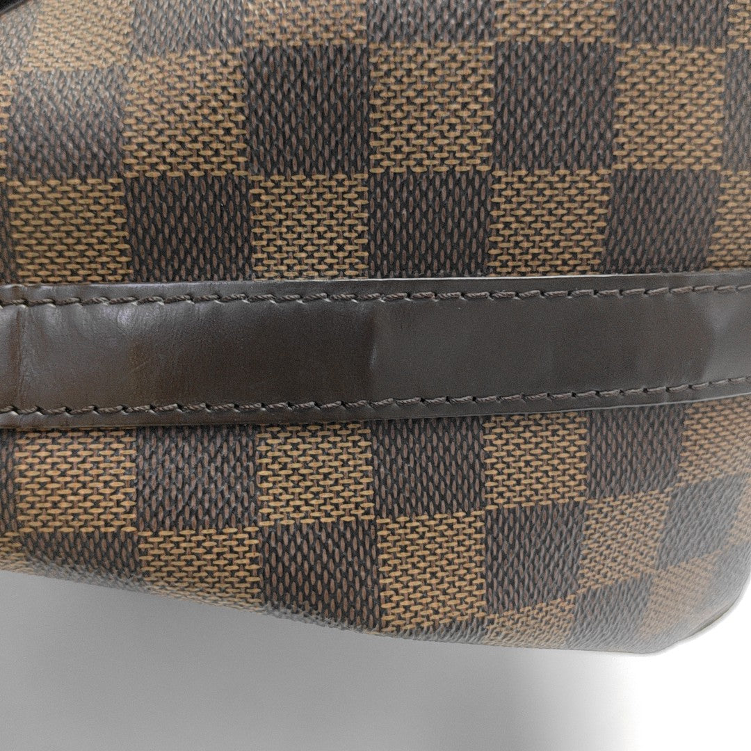 SPEEDY 25 Damier Ebene Coated Canvas Brown