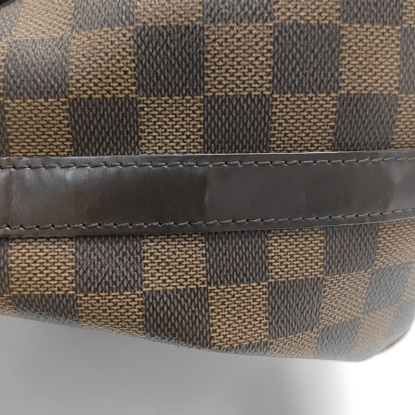 SPEEDY 25 Damier Ebene Coated Canvas Brown