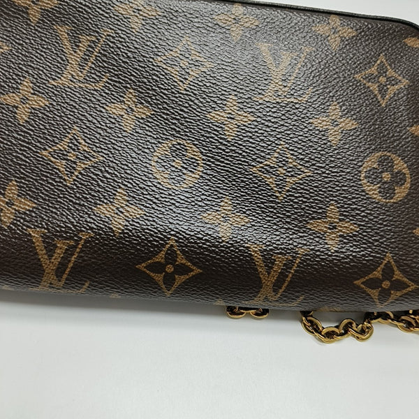 FÉLICIE Monogram Coated Canvas Brown