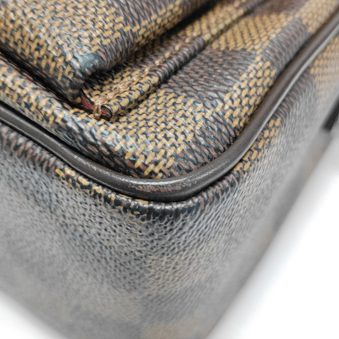 RAVELLO GM Damier Ebene Coated Canvas Brown