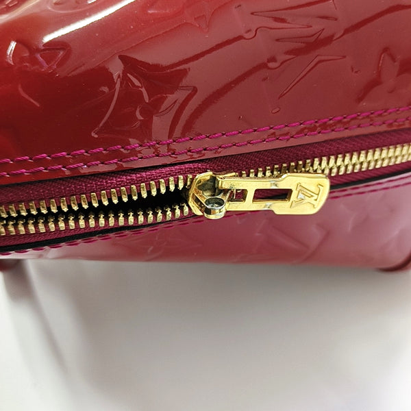 ALMA PM Monogram Patent Leather Red