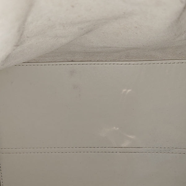 Toujours Medium Cannage Calfskin White