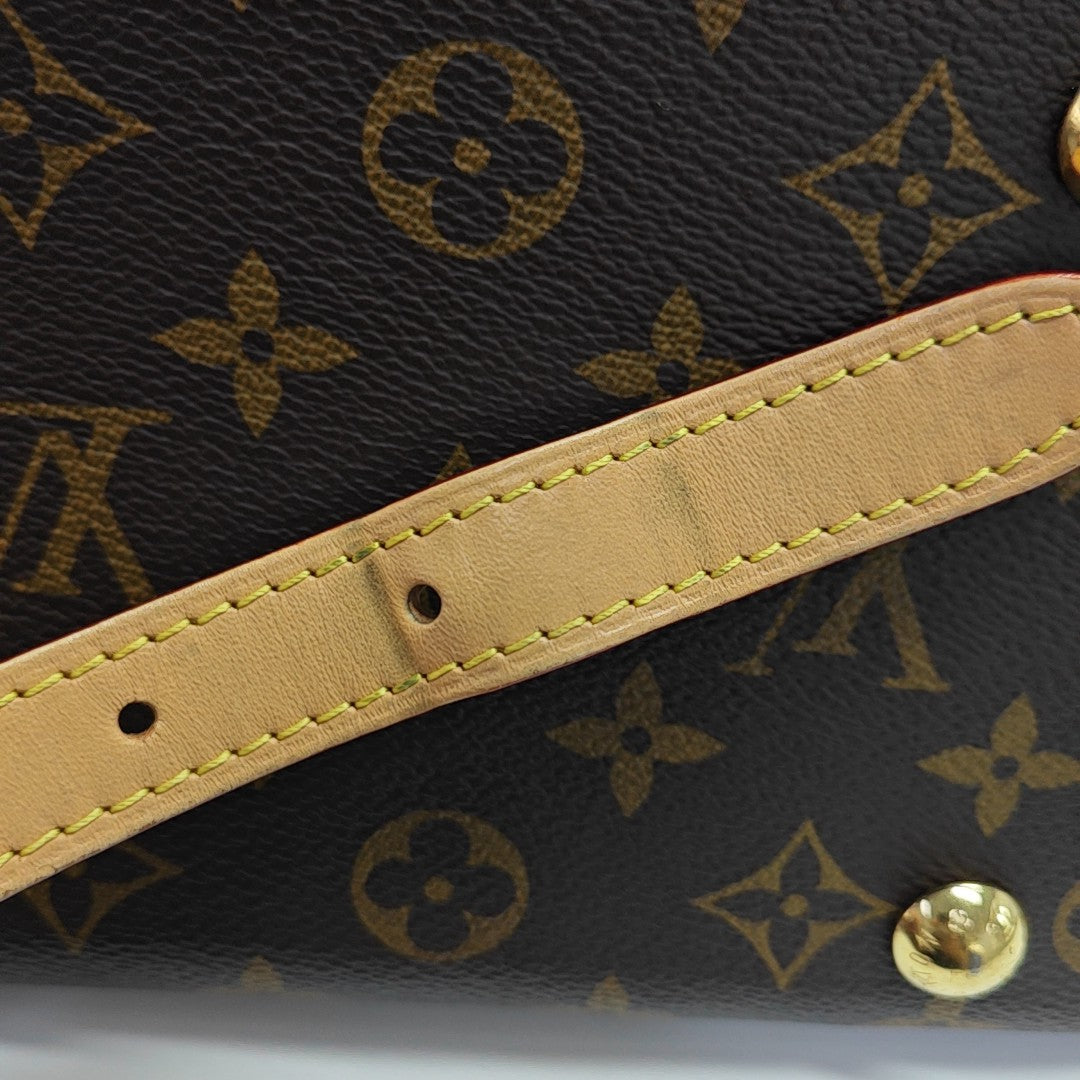 CARRYALL PM Monogram Coated Canvas Brown