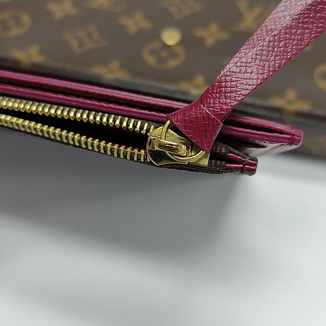 FÉLICIE Monogram Coated Canvas Brown