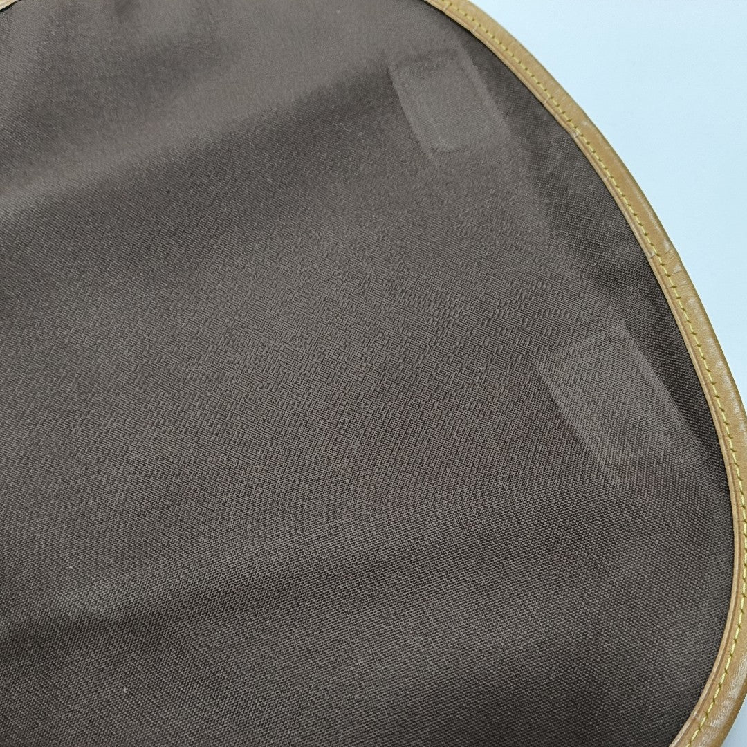 MENILMONTANT MM Monogram Coated Canvas Brown