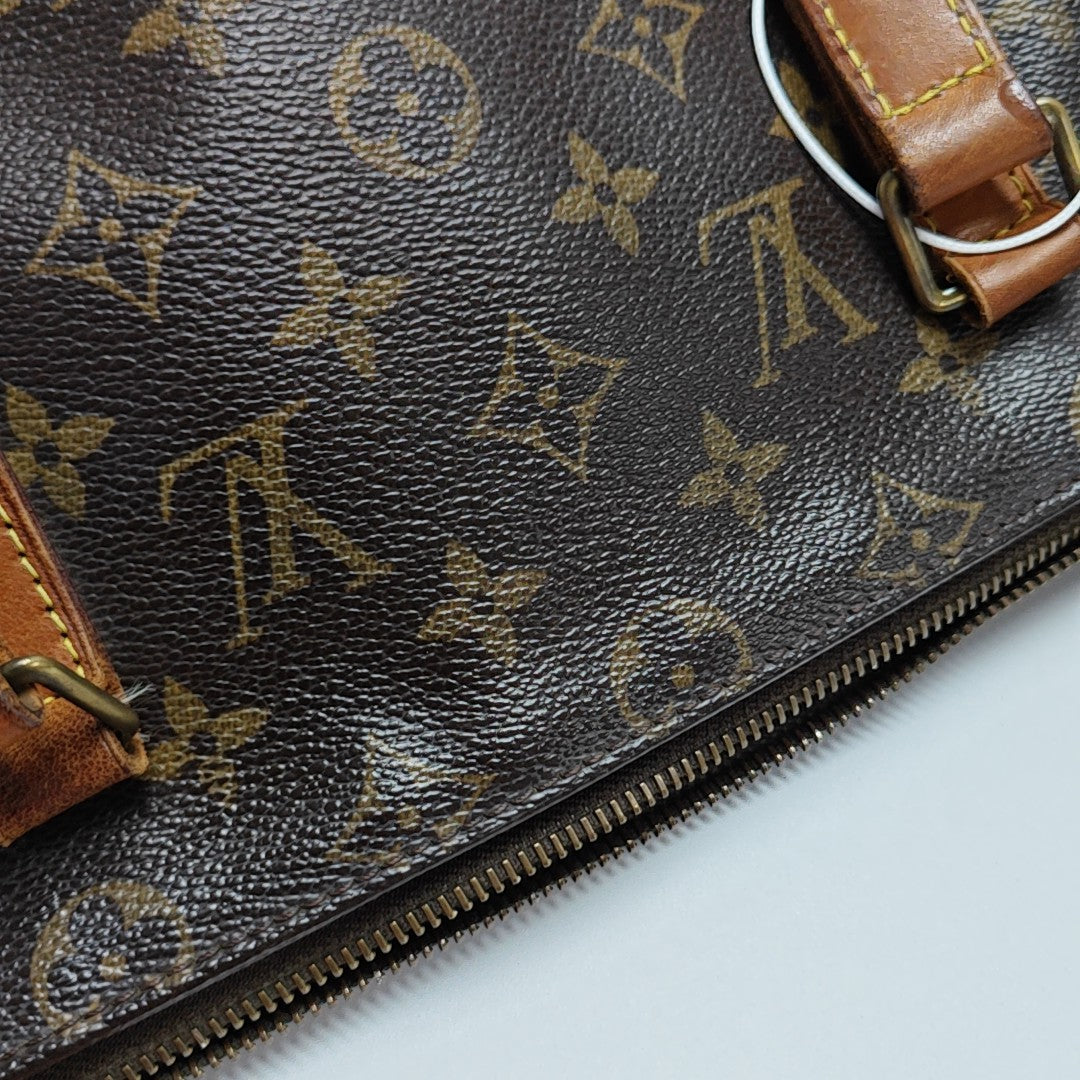 PIANO Monogram Coated Canvas Brown