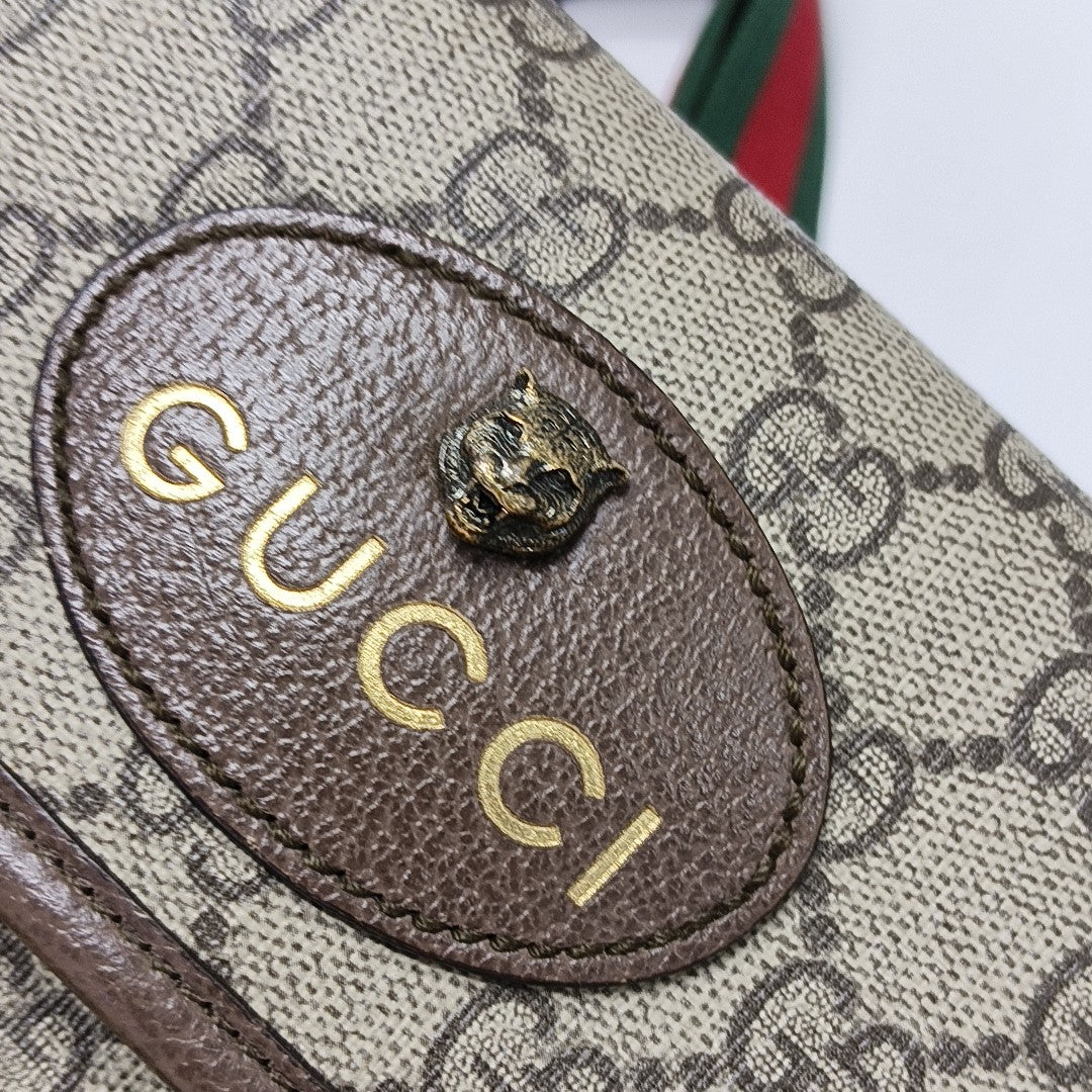 Neo Vintage Monogram Coated Canvas Beige