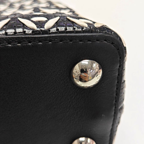 CAPUCINES PM Calfskin Black