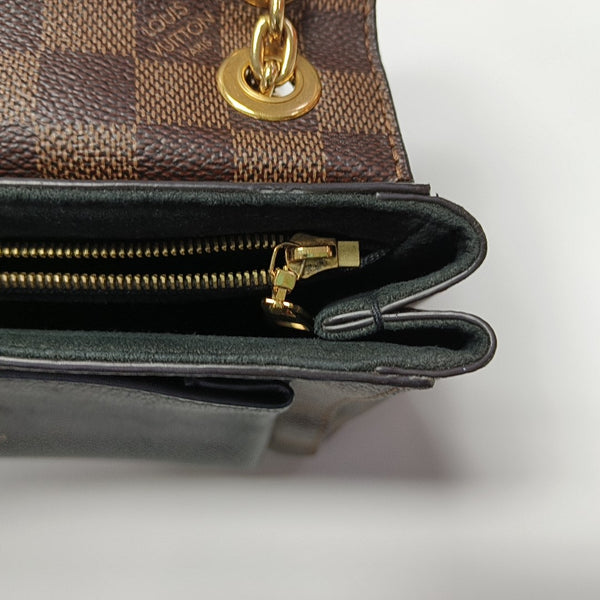 VAVIN PM Damier Ebene Coated Canvas Brown