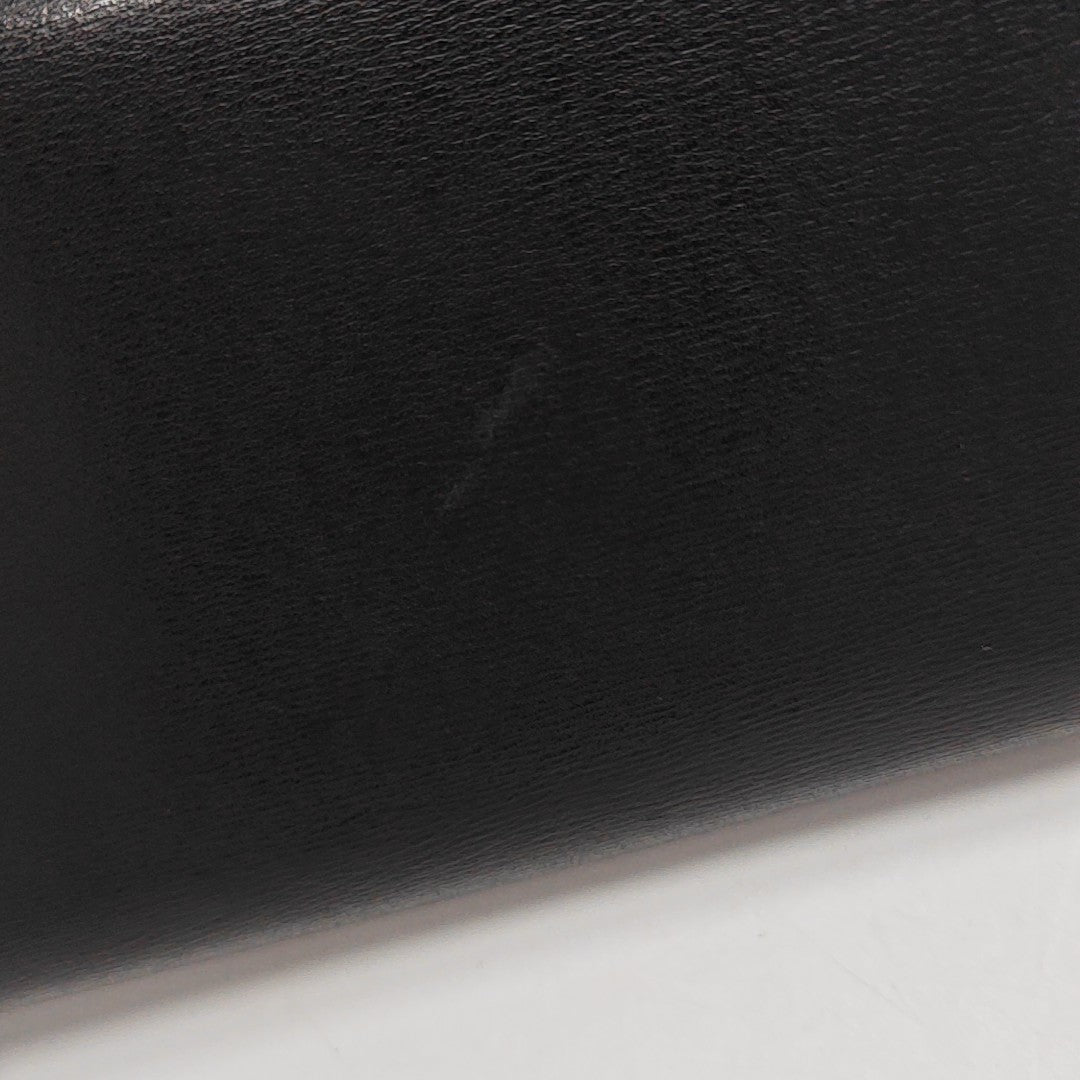 City Calfskin Black Wallet