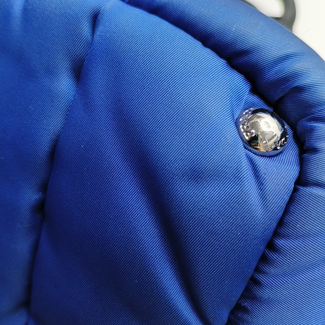 Quilted Nylon Blue