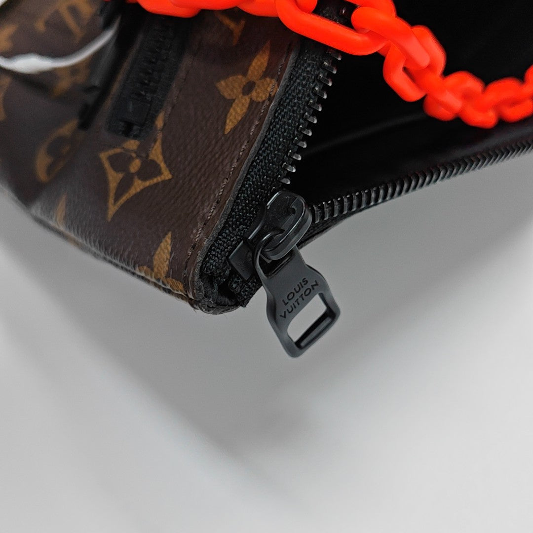 A4 Monogram Coated Canvas Brown