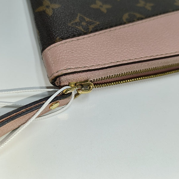 DAILY Monogram Coated Canvas Brown