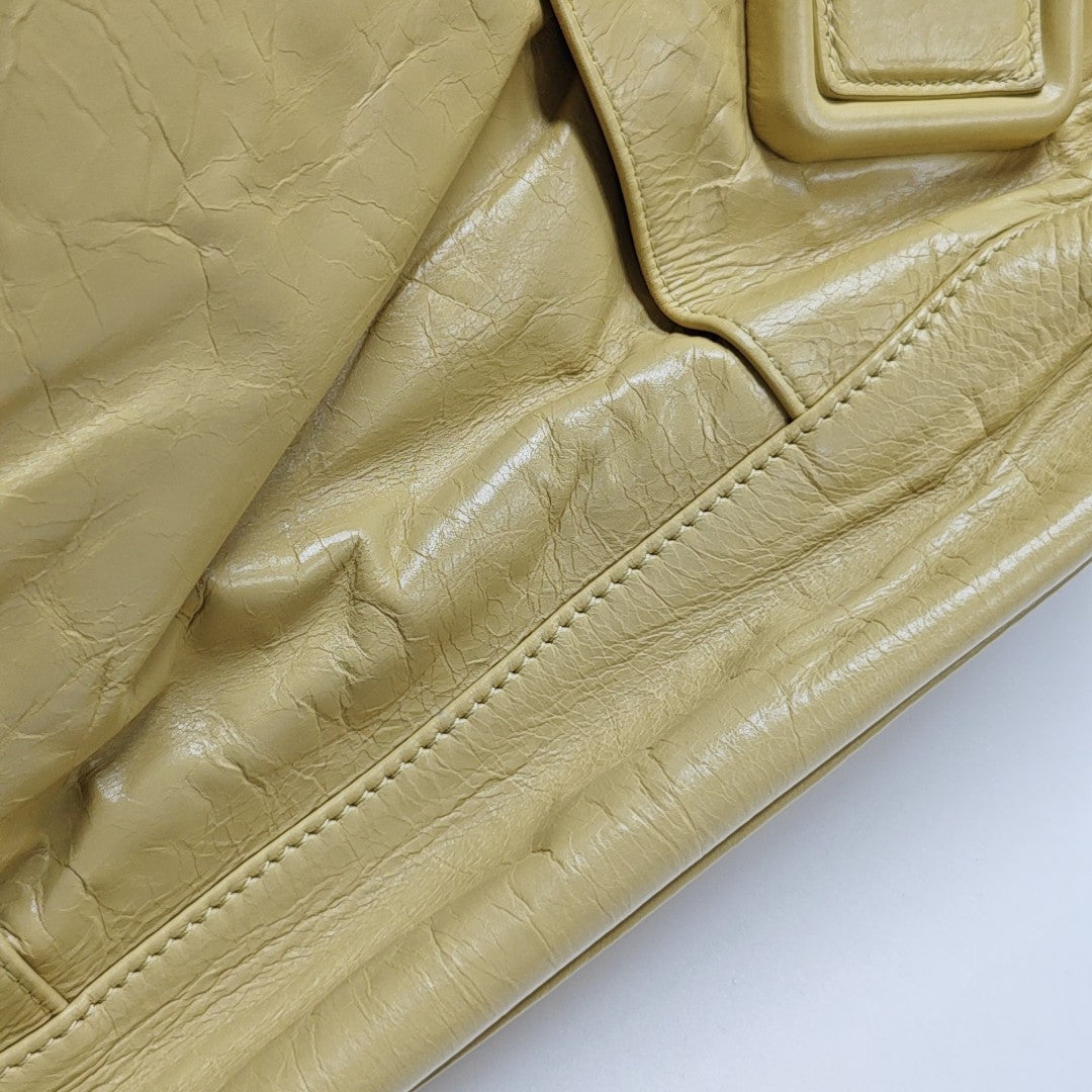 Arco Large Calfskin Beige
