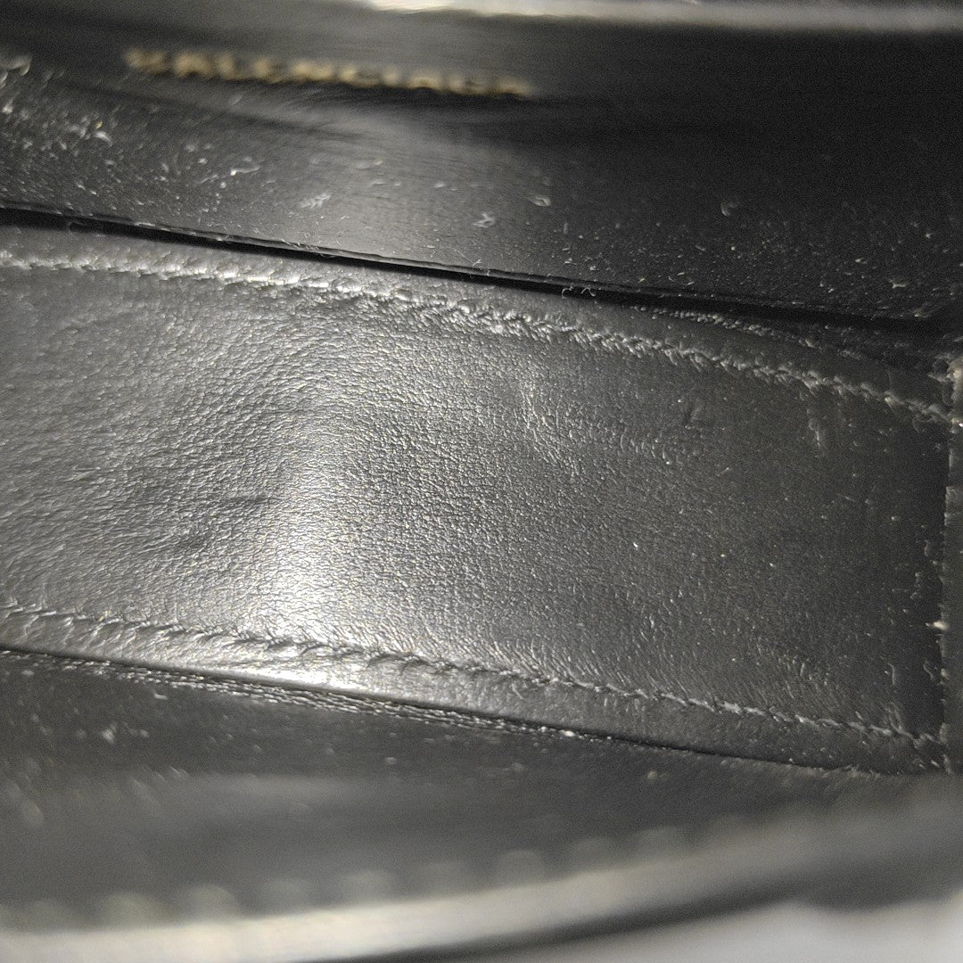 Hourglass Mini Calfskin Black