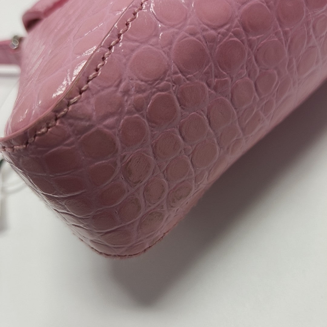 Calfskin Shoulder Bag Pink