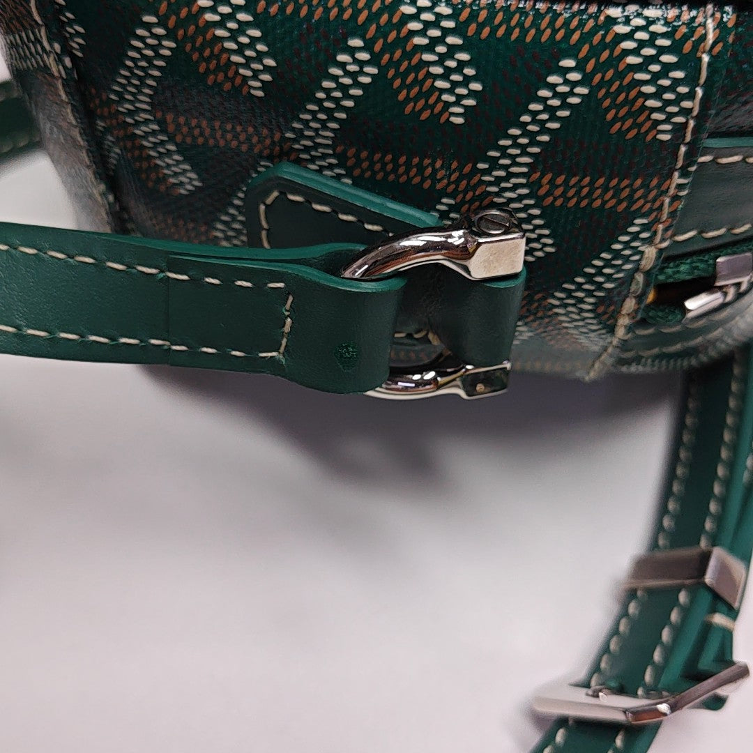 Cap-Vert PM Coated Canvas Green