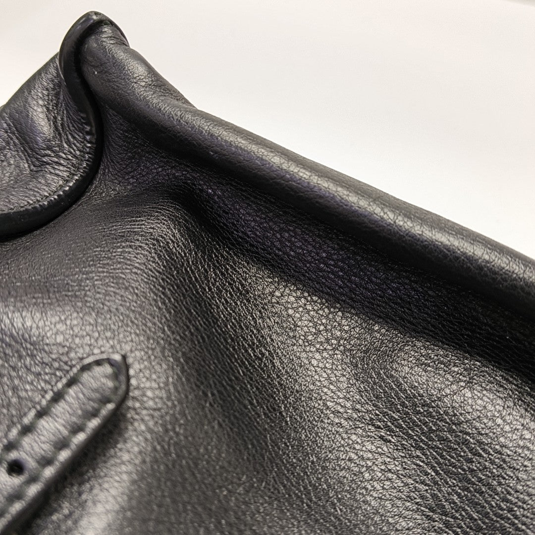 Papier Mini Calfskin Black
