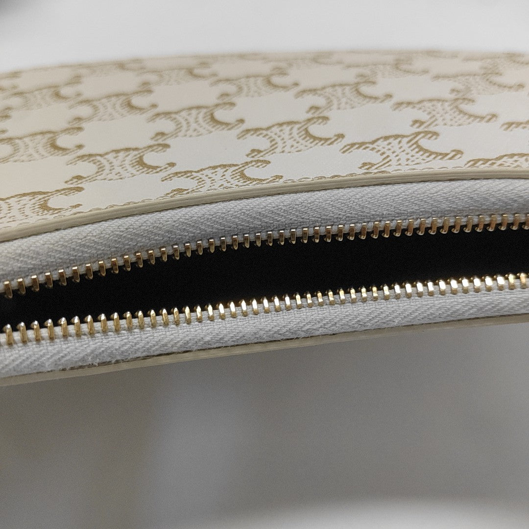 AVA Medium Coated Canvas Beige