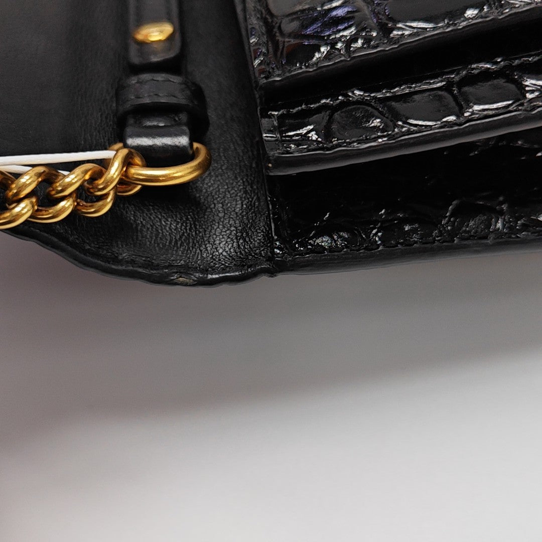 Sharp Calfskin Black