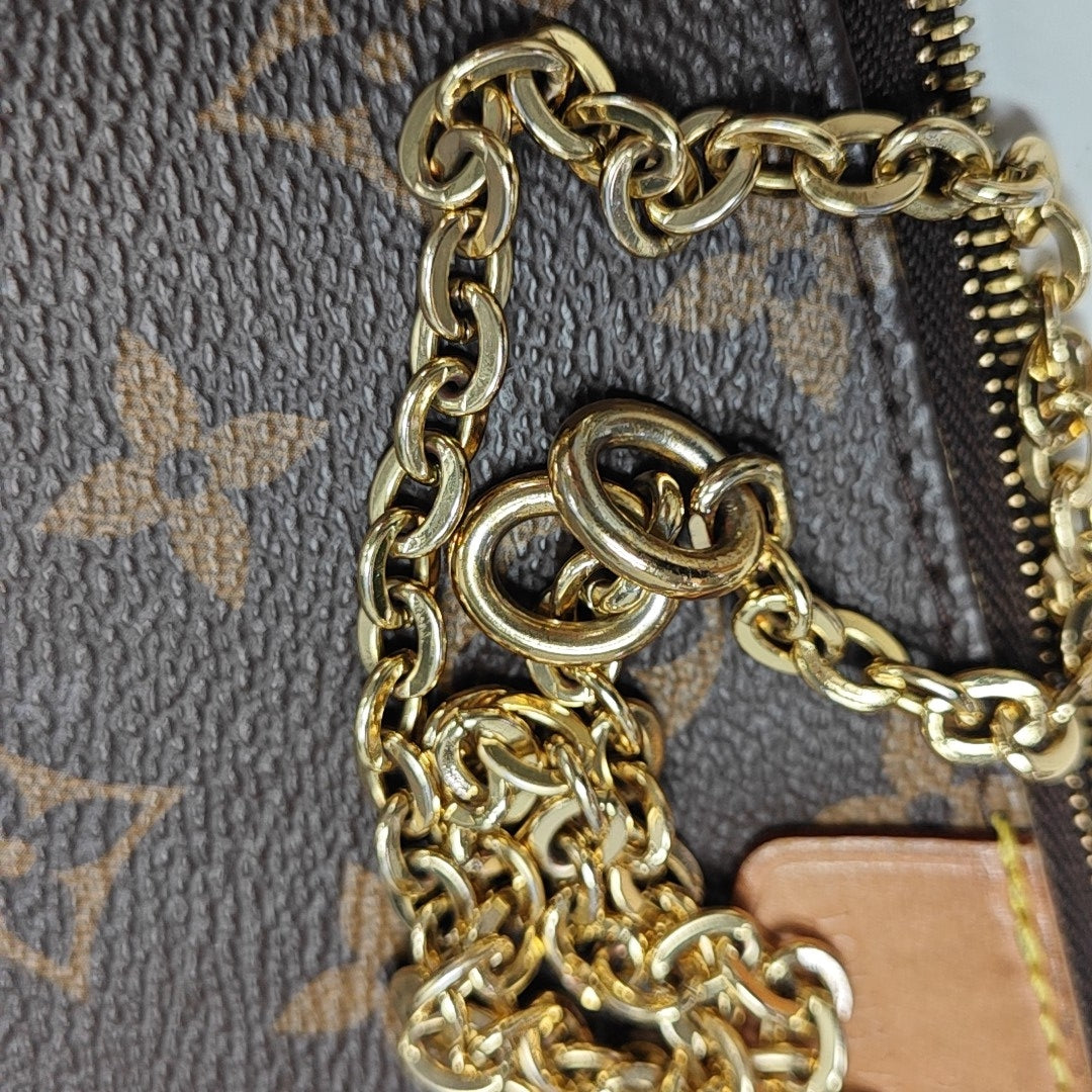 MULTI Monogram Coated Canvas Brown