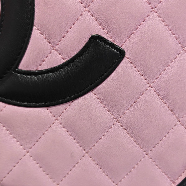 CAMBON Medium Quilted Calfskin Pink