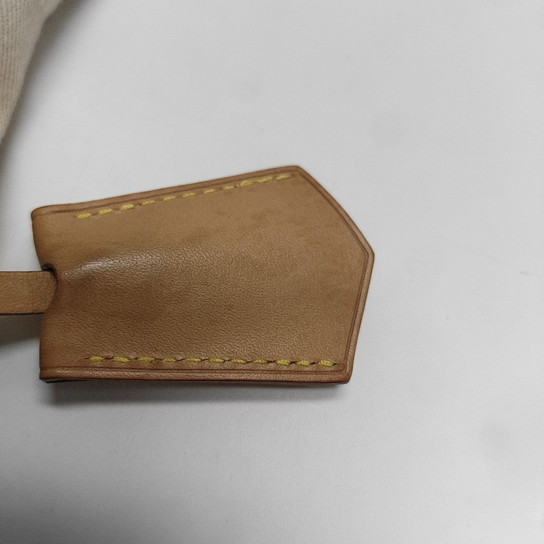 ALMA BB Monogram Coated Canvas Brown