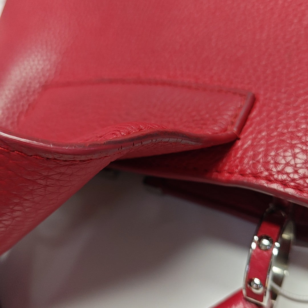 CAPUCINES BB Calfskin Red