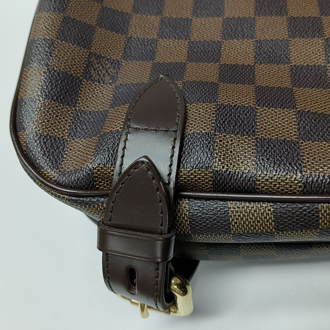 HIGHBURY Damier Ebene Coated Canvas Brown