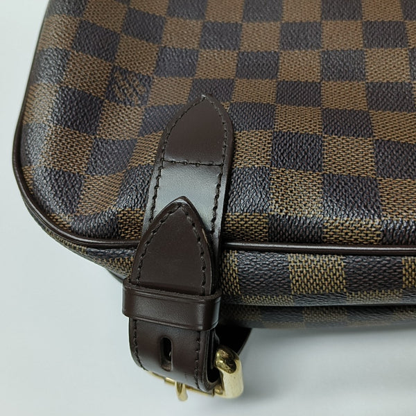 HIGHBURY Damier Ebene Coated Canvas Brown