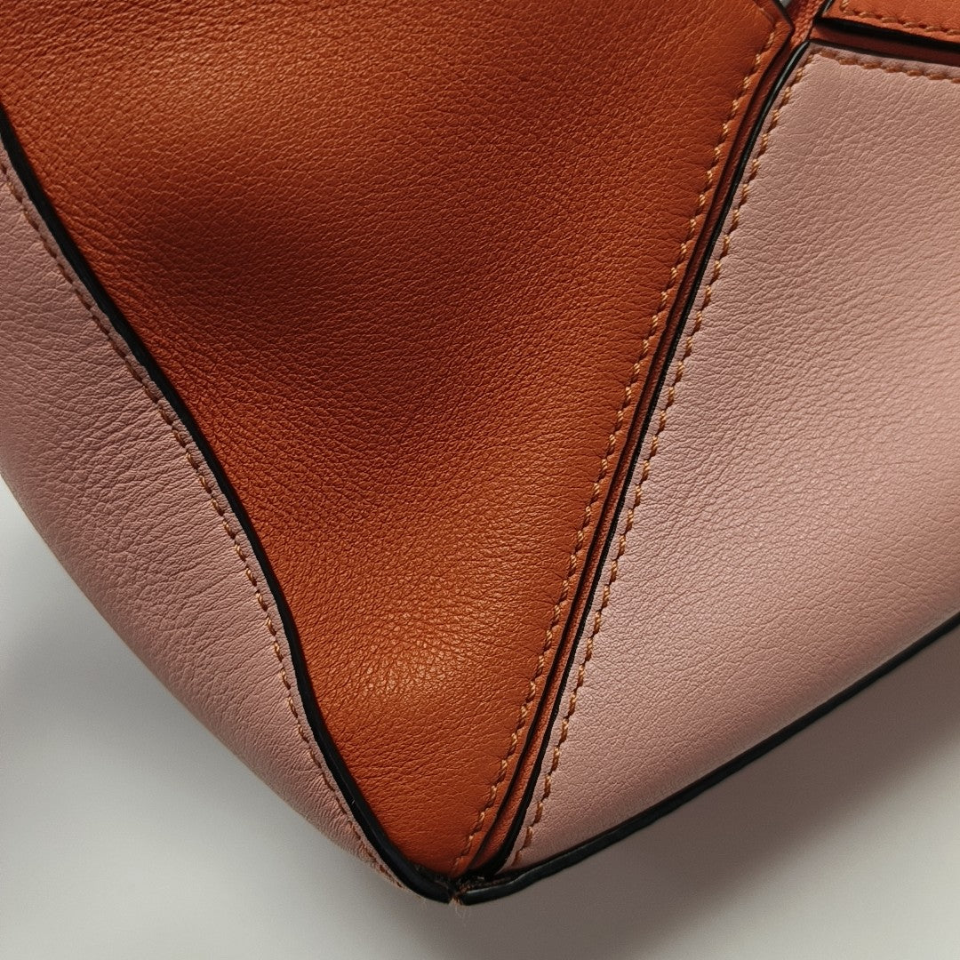 Puzzle Small Calfskin Multicolor