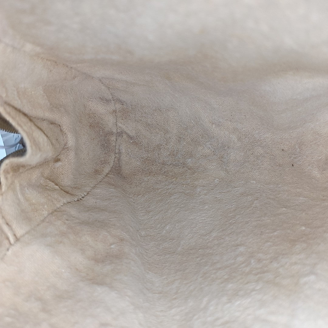 Monogram Coated Canvas Top Handle Bag Beige