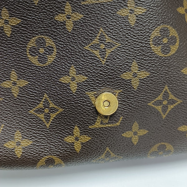 MUSETTE TANGO Monogram Coated Canvas Brown
