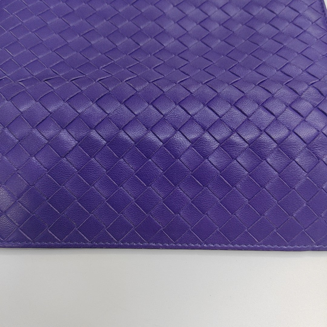 Lambskin Clutch Purple